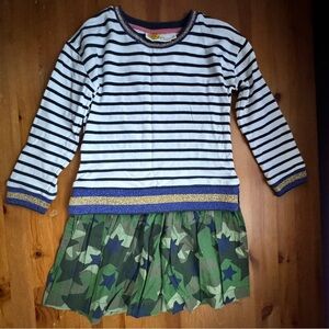 Boden camouflage dress size 5/6 nwot